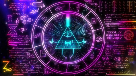 Bill Cipher Gravity Falls Live Wallpaper - MoeWalls