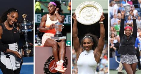 Serena Williams stats: 23 Grand Slam singles titles, 4 Olympic gold medals, $94 million prize money