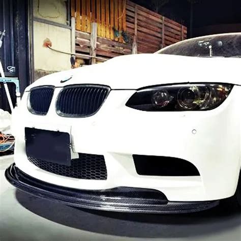 E92 M3 GTS Style Carbon Fiber Body Kit Front Bumper Lip for BMW E92 ...