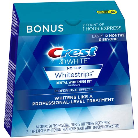 Crest 3D Whitestrips, Professional Effects, Teeth Whitening Strip Kit ...