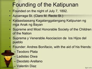 The katipunan | PPT