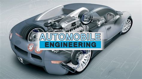 4 Automobile engineering - YouTube