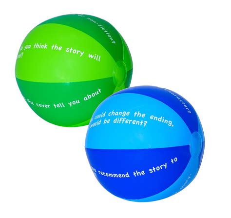 Smart School Educational Products Classroom Beach Ball Game, Conversation Starter or Reading ...