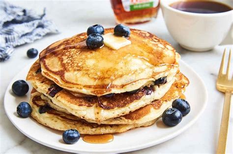 Blueberry Pancakes Recipe | King Arthur Baking