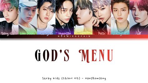 Stray Kids (스트레이 키즈) - God’s Menu (神메뉴) - Color Coded Lyrics - YouTube