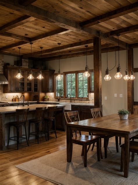 Rustic Charm: Industrial Dining Room Inspiration | aulivin.com