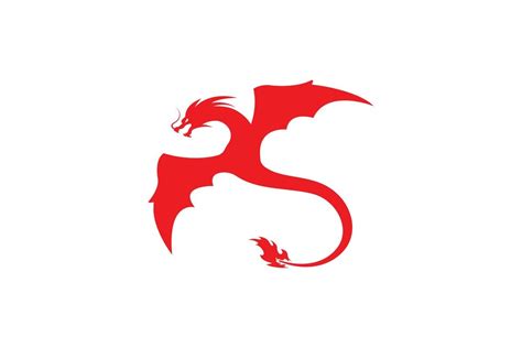 Red Dragon Logo Graphic by juliochaniago55 · Creative Fabrica