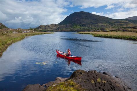 Photo Prints Wall Art - Canoeing on The Long Range, Killarney Lakes ...