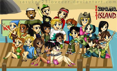 Total Drama Island by sasukee23loveeer on DeviantArt