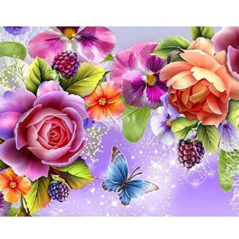 Flower Diamond Painting Kit - DIY Flower-75 – Diamond Painting Lovers