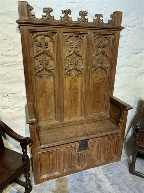 The allure of Gothic Furniture : Period Oak Antiques, UK