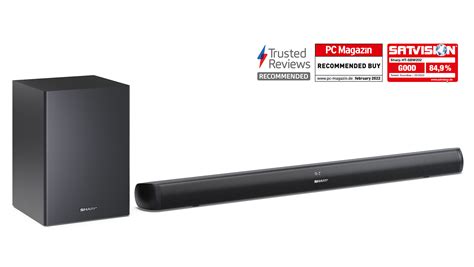 2.1 SOUNDBAR WITH WIRELESS SUBWOOFER | HT-SBW202 - Sharp Europe