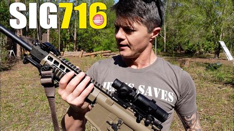 Sig Sauer 716 Review (Sig Sauer AR 10 Rifle Review) - YouTube