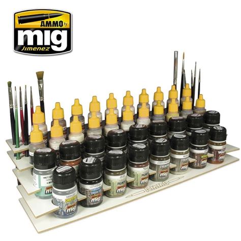 Mig Ammo - PAINT STORAGE SYSTEM - WORKBENCH ORGANIZER