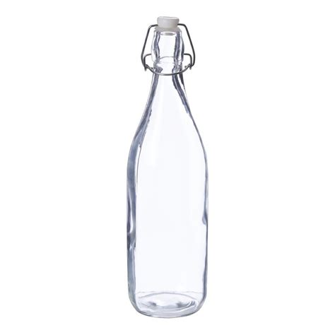 1L Glass Water Bottle