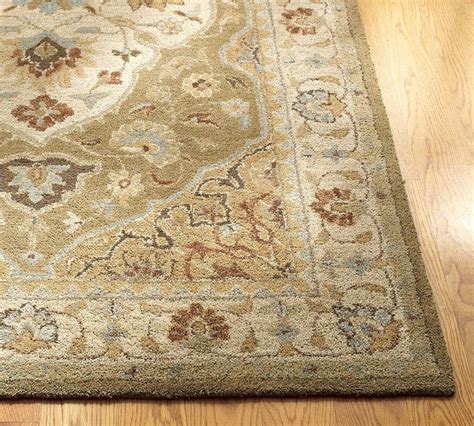 New Pottery Barn Handmade Persian HAYDEN Area Rug 5X8