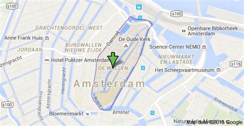 Map of De Wallen, Amsterdam, Netherlands | Amsterdam, Map