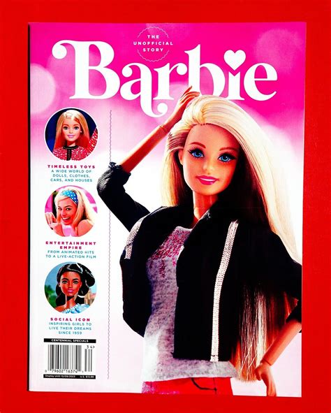 Barbie Movie The Unofficial Story 2023 Magazine Margot Robbie Centenni - YourCelebrityMagazines