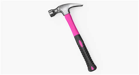 3D pink hammer - TurboSquid 1285740