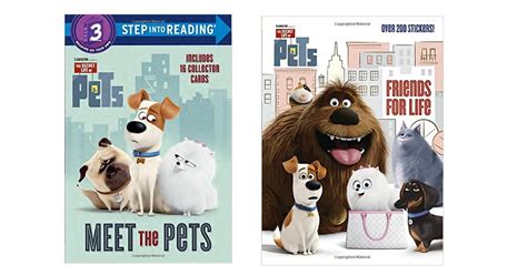 Secret Life of Pets Beginning Reading Book Just $3.54 & Sticker Book Only $3.84! - Common Sense ...