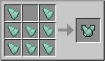 Prismarine Shard Chestplate | How to craft prismarine shard chestplate in Minecraft | Minecraft Wiki