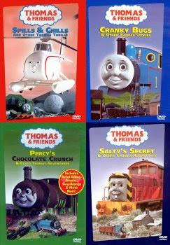 Thomas Engine Dvd: Thomas and Friends (4 Pack) Percy's Chocolate Crunch / Spills and Chills ...