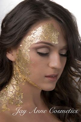 Jay Anne Cosmetics: Gold Leaf Makeup