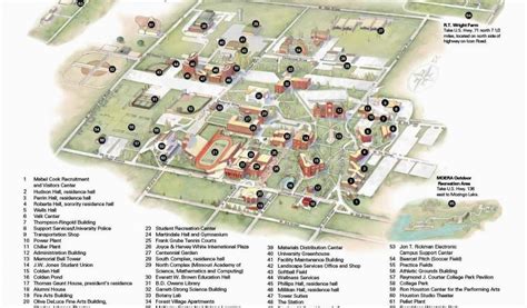 Ohio State University Campus Map Pdf Campus Maps Directions Incoming ...