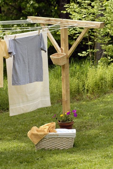 This spring :-) | Clothes line, Clothesline poles, Backyard