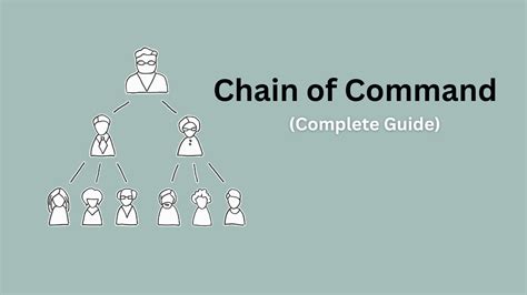 What is Chain of Command? Example, Types, & Pros/Cons - MBANote