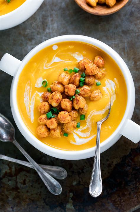 Roasted Butternut Squash Soup - Peas and Crayons