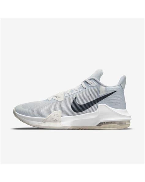 Nike Rubber Air Max Impact 3 Basketball Shoe in White for Men - Lyst