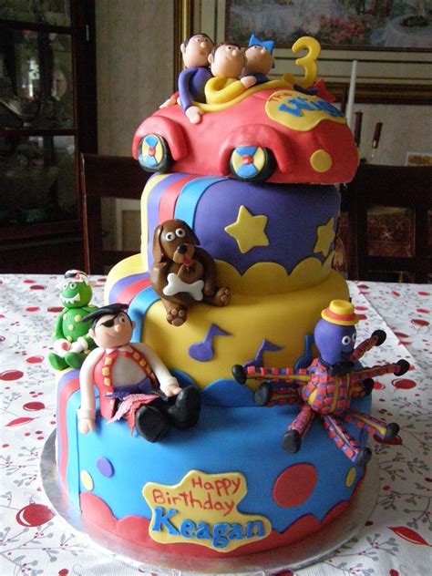 Wiggles Birthday cake - this one is awesome :) | Wiggles cake, Wiggles birthday, Birthday cake