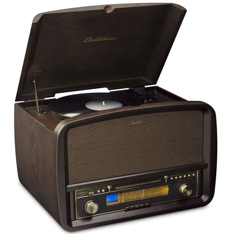 Signature Vinyl Record Player Classic Turntable Stereo System | Electrohome