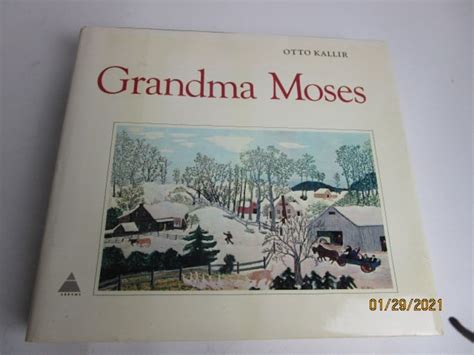 BIOGRAPHY GRANDMA MOSES by Otto Kallir in 1973 Large Coffee Table Hardback Book - Etsy