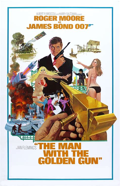 The Man with the Golden Gun (1974) - Posters — The Movie Database (TMDB)