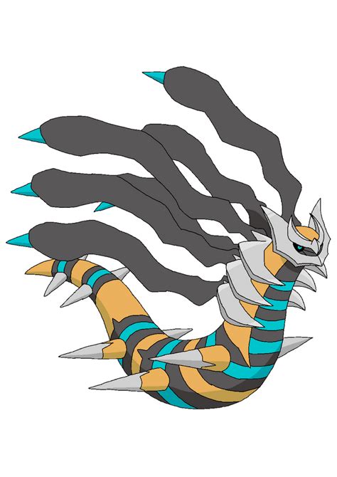 Shiny giratina origin form by Kabutopsthebadd on DeviantArt