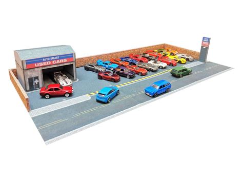 Car Dealerships | 1:64 Diorama - Hot Wheels Showroom