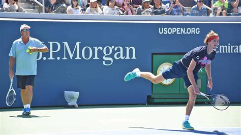 Download Ivan Lendl Coaching Alexander Zverev Wallpaper | Wallpapers.com