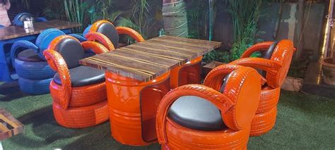 Glass T-DECOR 4 Seater Drum Restaurant Dining Table Set at Rs 13500/set in Pune