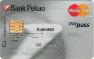 Bank Card: Bank Pekao (Bank Polska Kasa Opieki SA/Bank Pekao SA, PolandCol:PL-MC-0631