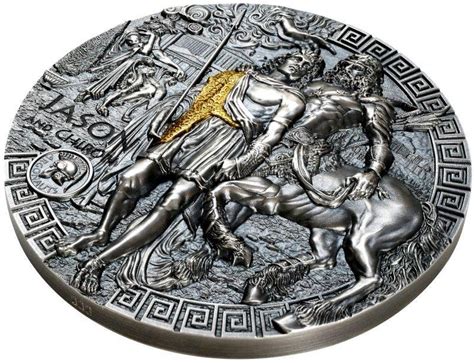 JASON AND CHIRON 2 oz silver coin 2022 | Premeland