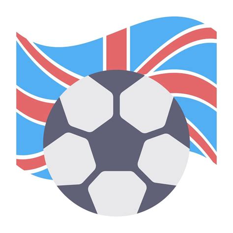 British national game icon, flat design of British sports 10289089 Vector Art at Vecteezy