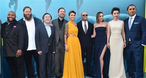 Jason Statham & Ruby Rose Join ‘The Meg’ Cast at LA Premiere | Ólafur ...