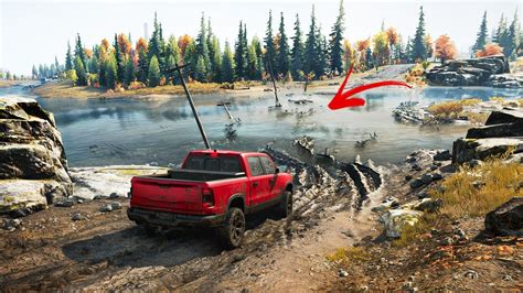 Extreme OffRoad Driving Simulator Game Crossing Dangerous River ...