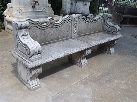 Beautiful Carved Stone Bench from Italy Metal Furniture, Outdoor ...