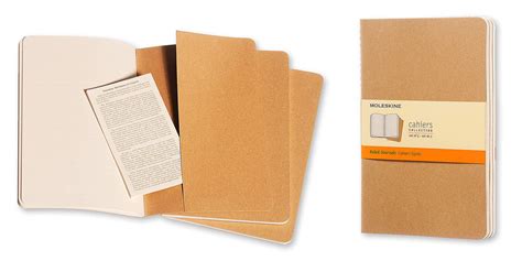 Moleskine Cahier Journals hit the Amazon all-time low: 3-pack for $7 + more