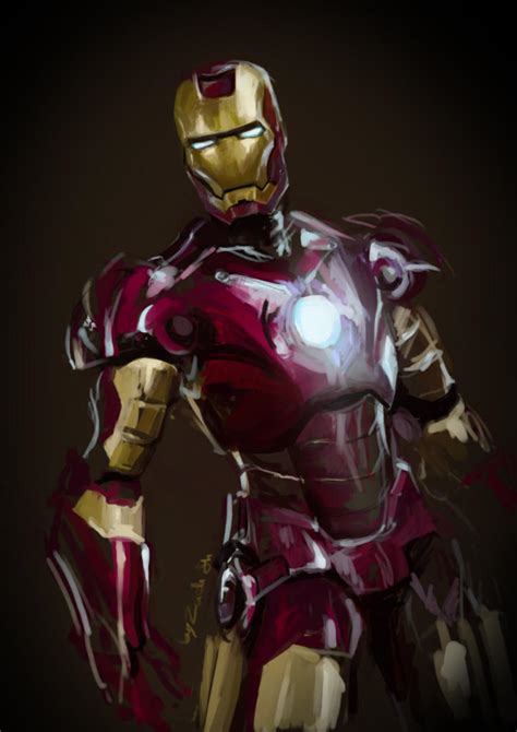 iron man fan art 2 by xRompKidx on DeviantArt