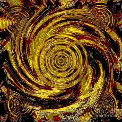 Total Water Swirl Effect Digital Art by Swedish Attitude Design