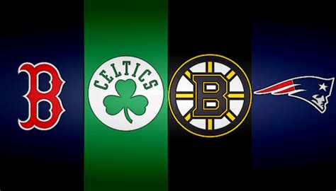 Wallpaper Boston Sports Logos